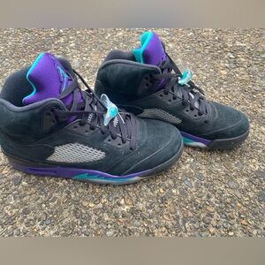 Jordan 5 Retro "Black Grape" - Size 10 Mens